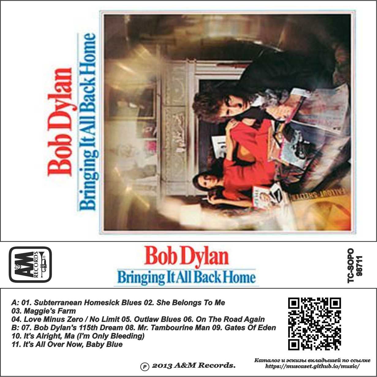 Bob Dylan-Bringing it all back home